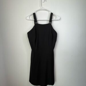 Vintage 1990s Reggio’s Chic Black Sleeveless Mini Dress size 6